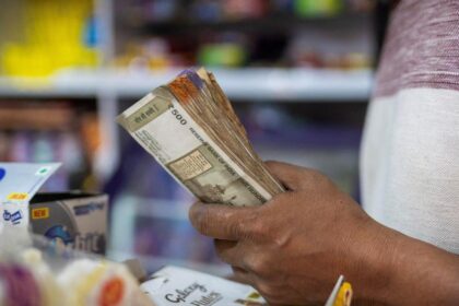 Rupee gives up profits and calms 4 paise at 86.16 against the US dollar