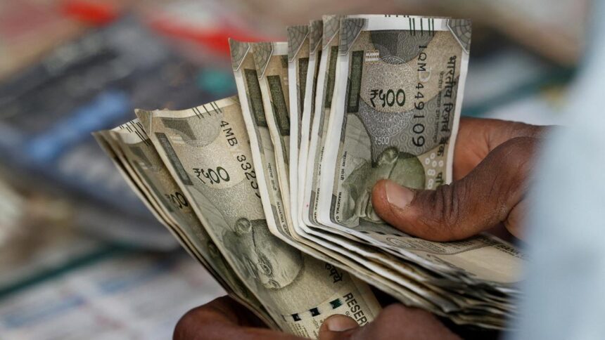 Rupee slumps 52 Paise and closes against US dollars at 87.43