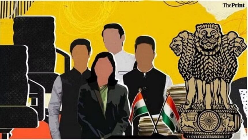In Andhra Pradesh, two IAS officers have prolonged posting under Naidu Govt, making 4 Ips the same difficult