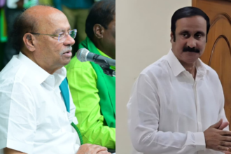 S Ramadoss and son Anbumani