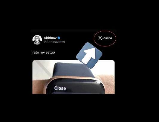 X appears to add a branding marker to the screenshot of X post