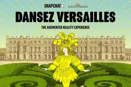 Snapchat launches an interactive art project at the Palace of Versailles
