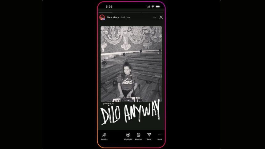Instagram Now Lets You Share Songs From Spotify on Stories With Audio Preview