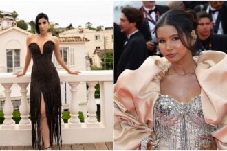 'Malkin' Parul Gulati wears a dress made entirely of hair for her Cannes red carpet debut, cannes red carpet, nancy tyagi