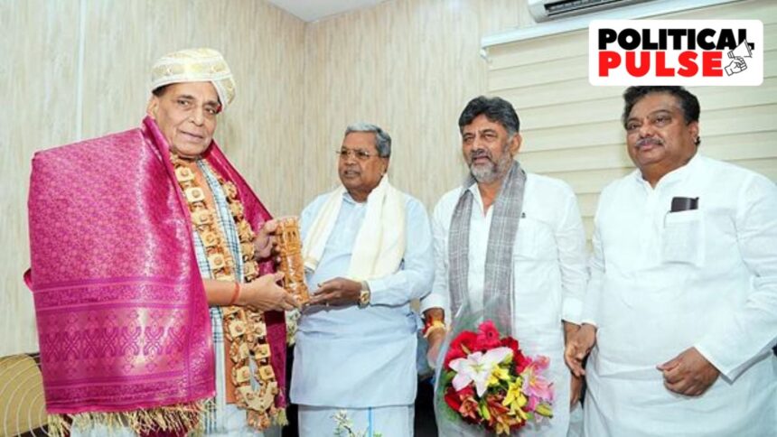 Karnataka Bhavan Delhi, Siddaramaiah Delhi visit, DK Shivakumar CM suite, Karnataka Congress leadership change,