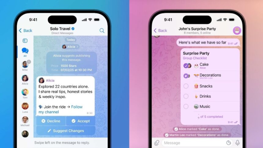 Telegram Rolls Out Checklists, Suggested Posts and Monetisation Tools in Channels