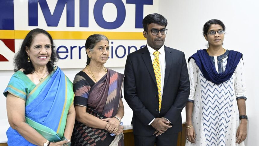 Women undergo robotic surgery in myot to remove rare oral tumors