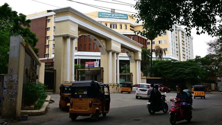 The doctor was relocated again, this time we went to Kareinea Super Specialty Hospital in Gindi.