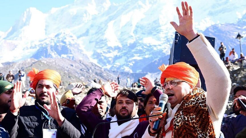 How Uttarakhand CM Dhami emerges as another Hindut Baposter Boy
