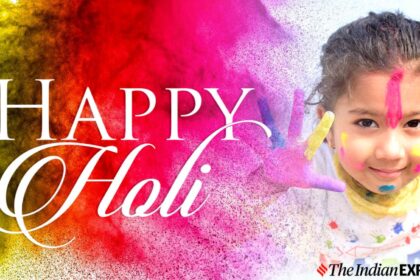 Happy Holi 2025 Wishes Images: On the day of Holi, known as Rangwali Holi or Dhuleti, people throw coloured powders (gulal) and water at each other.