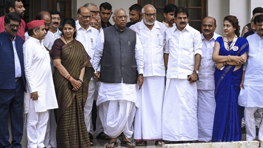 INDIA bloc VP polls sudershan reddy