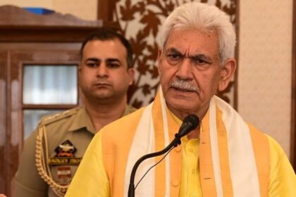 J&K L-G Manoj Sinha