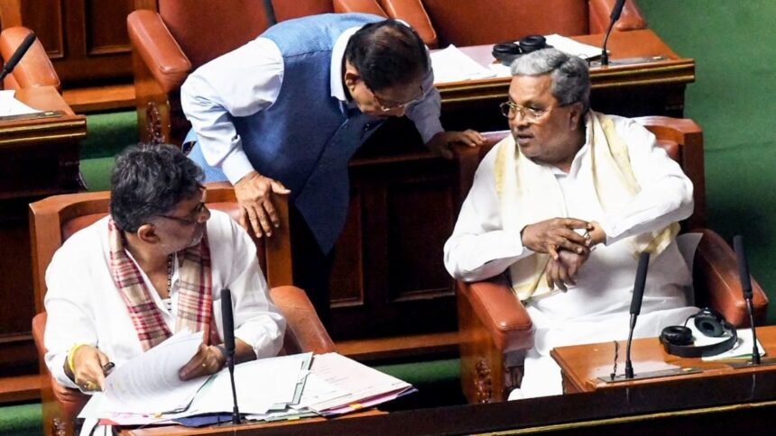 Karnataka Oppn "slams the Siddaramiah government for its 'scorpionage' to reinforce Gandhis' property in Kerala."