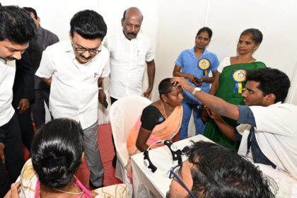 TN CM Stalin will launch medical camps under the "Nalam Kaakkum Stalin" scheme
