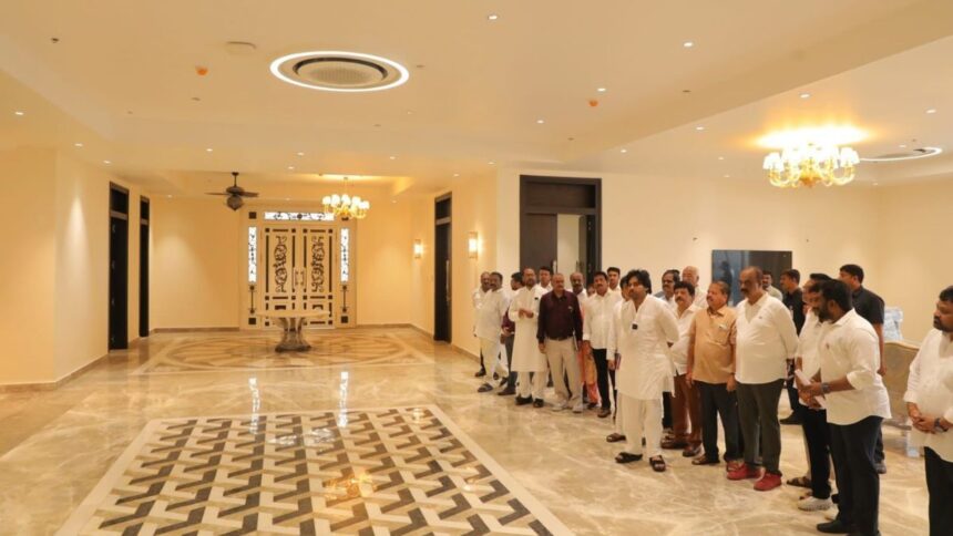 Open, unused, and not neglected now - Jagan's Rs 450 cr rushikonda 'Palace' is a white elephant in Naidu