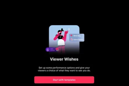 Tiktok allows live streamers to perform certain actions for donations