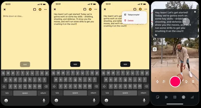 Editing will get streamlined scripting and audio audio options