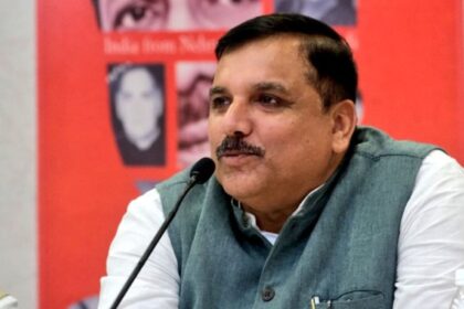 AAP Rajya Sabha MP Sanjay Singh