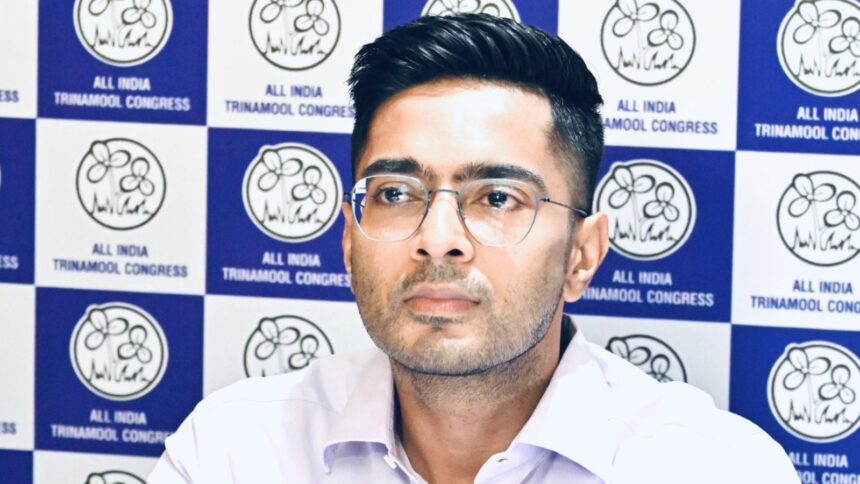 Abhishek replaces veteran MP Sudip Bandyopadhyay, who has been unwell, as the TMC's parliamentary party leader.