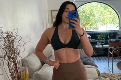 In a photo provided by Stephanie Zambrana shows, Stephanie Zambrana, who posted a TikTok urging people to wear whatever clothes they like and not to be swayed by algorithmic influence