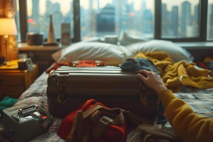 According to Hotels.com, “Over a third of hotels surveyed say that guests leave behind items in their rooms on at least 25% of their stays.”