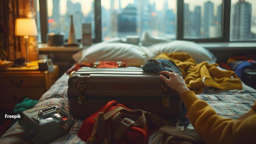 According to Hotels.com, “Over a third of hotels surveyed say that guests leave behind items in their rooms on at least 25% of their stays.”