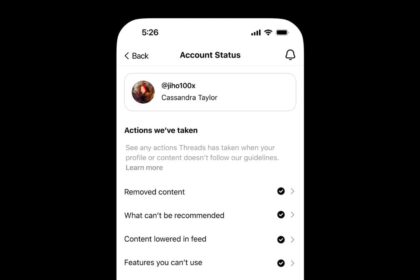 Threads Rolls Out Instagram-Like Account Status Feature for More Transparency