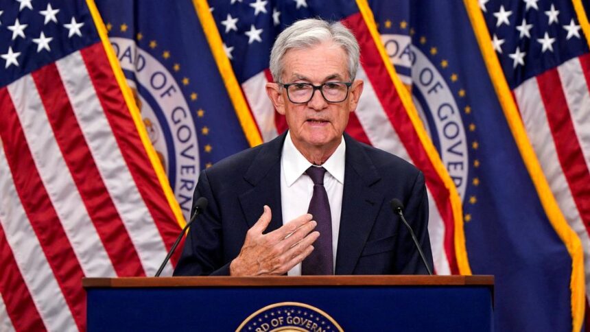 The US Federal Reserve reduces interest rates by 0.25 percentage points