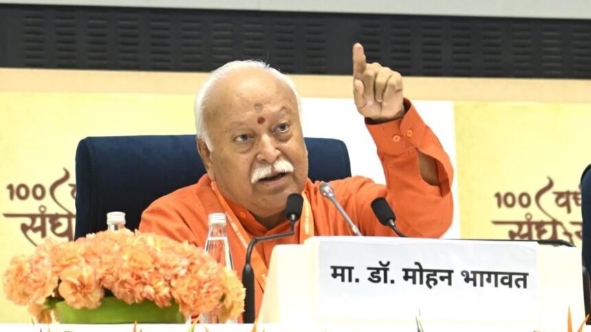 RSS will not be involved in the movement of Kashi & Mathura Temple, but Swayamsevaks are free to join - Bhagwat