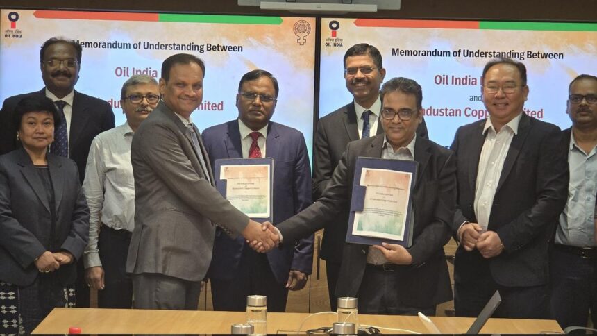 Oil India Hindistan Copper Inkmu For Exploring Clinical Minerals