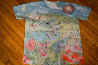 hand painted clothes