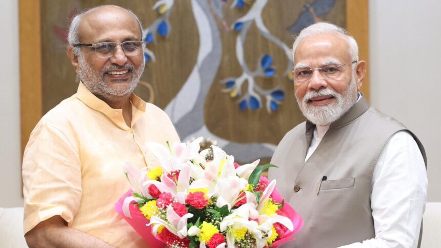 CP Radhakrishnan as India's new Vice-President