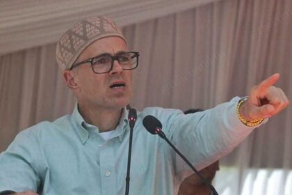 "Under that order," asks J&K CM Omar after AAP MP Sanjay Singh stops taking part in the protest.