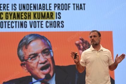 Rahul's fresh salvo from Cec Gyanesh Kumar claims a bid to remove a large amount of "software usage"