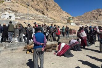 Ladakh bids farewell to two people killed in the violence on September 24th - batsman and engineering student