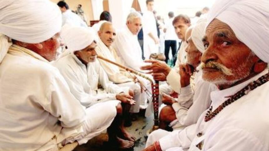 Cup Panchayat in Jat Heartland in Haryana supports the push of RSS's Chief Bagwatt's "Three Children"