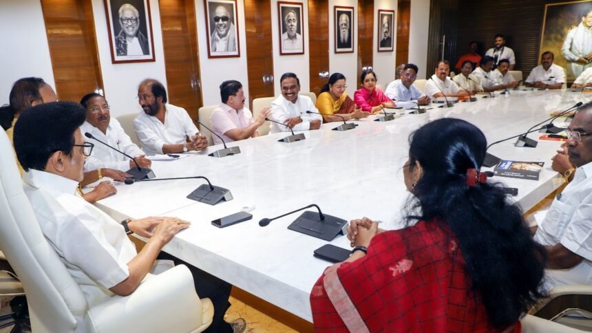 Stalin censors DMK's second Lang from responding to AIADMK, Vijay's TVK. "Unnecessary caution to Oppn"