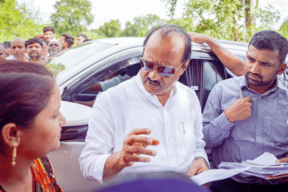 "Shall we make him a commercial?" Ajit Pawar tries again and snaps to a flooded farmer seeking LOAN exemption.