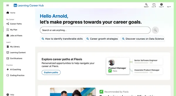 LinkedIn helps you launch a career hub and maximize your career opportunities