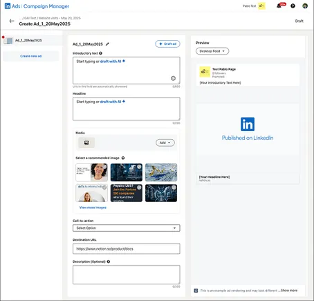 LinkedIn adds additional AD automation options to SMB