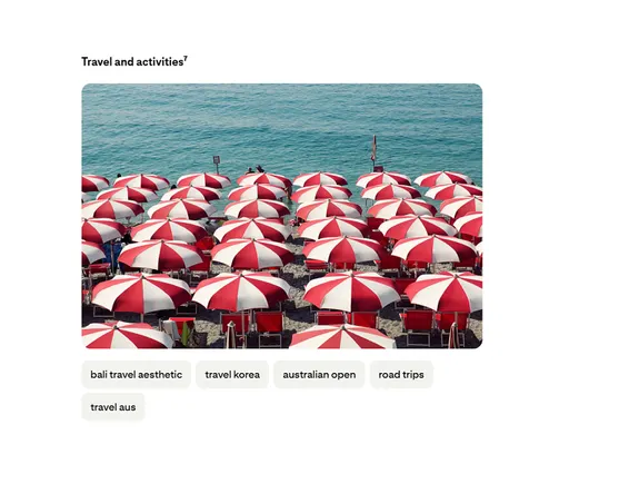 Pinterest highlights rising summer search trends