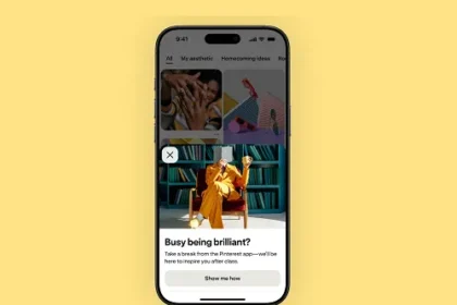 Pinterest expands school alerts to help teens escape the app during school period