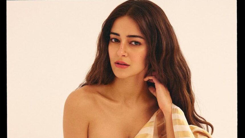 Ananya Panday puts a fresh spin on the traditional sari