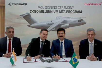 Embraer opens India office, signs agreement with Mahindra Group to develop hub for C-390 military transport aircraft