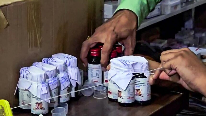 Uttar Pradesh bans cold drif cough syrup after 14 deaths in Madhya Pradesh