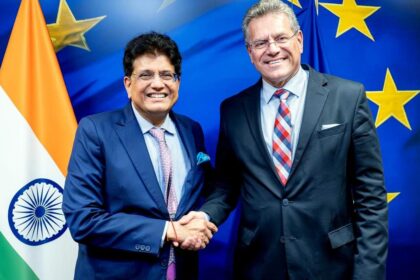 Goyal says 'unresolved issues' have decreased in trade talks with EU