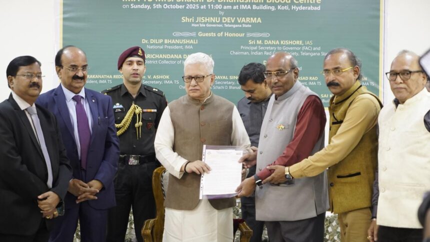 "Never-end execution for permission": IMA Telangana encourages single window reform in the healthcare sector