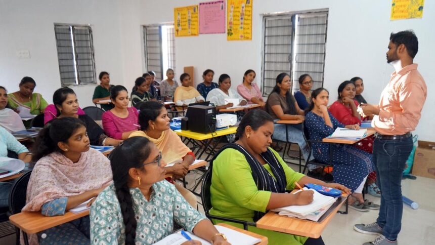Language route to a better future: AP nursing graduates learn German