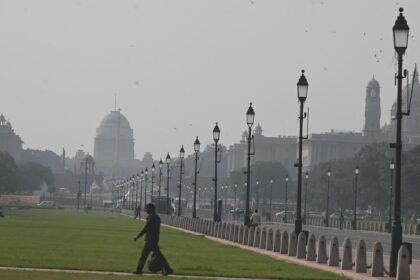 Delhi's AQI improved slightly. Minimum temperature 16.9℃