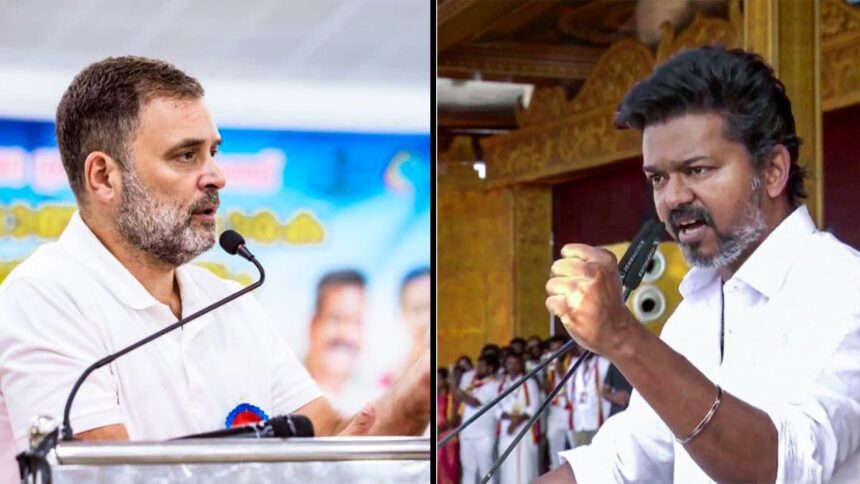 Negotiation tip? Rahul's phone with Vijay stirs speculation amid tension in DMK-Congress tie